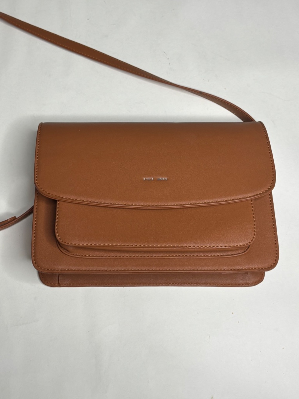 Pixie Mood Zoe Crossbody Vegan Leather Handbag Honey/Tan